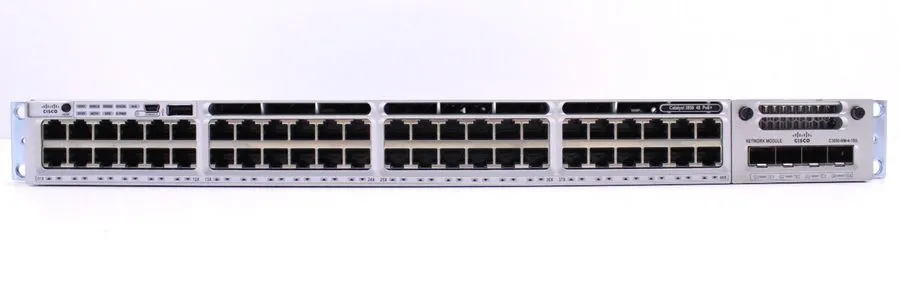 Коммутатор Cisco WS-C3850-48P L V06 48-Port GigE PoE Switch with C3850-NMN-2-10G