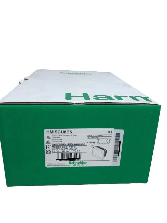 Панель оператора SCHNEIDER MAGELIS TOUCH PANEL HMISCU8B5 5.7 INCH COLOR TFT TOUC