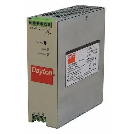 Блок питания Dayton 33NT12 DC Power Supply 90/264V AC 120W 5A Din Rail