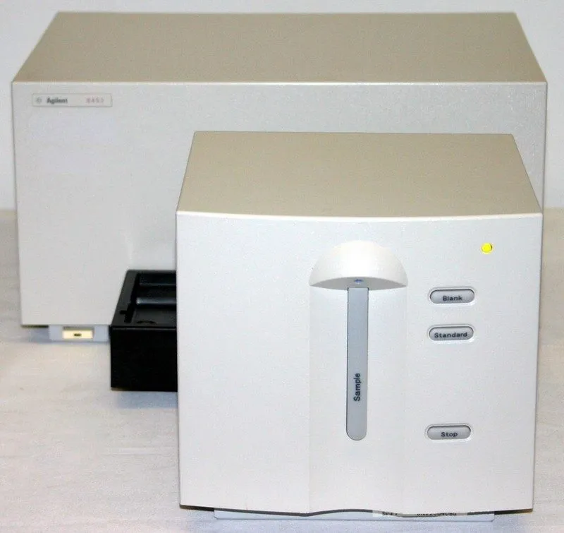 Спектрофотометр Agilent HP 8453 UV-Vis Spectrophotometer G1103A with G1120A — фото лота 2