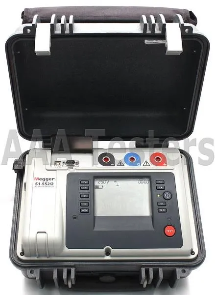 Тестер Megger S1-552/2 Insulation Resistance Tester #H588CC YD