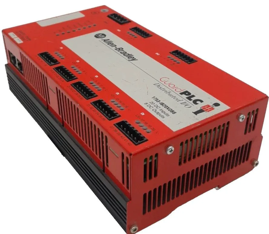ПЛК Allen Bradley 1753-IB20XOB8 Guard PLC Digital Distributed IO 20-in 8-out Mod