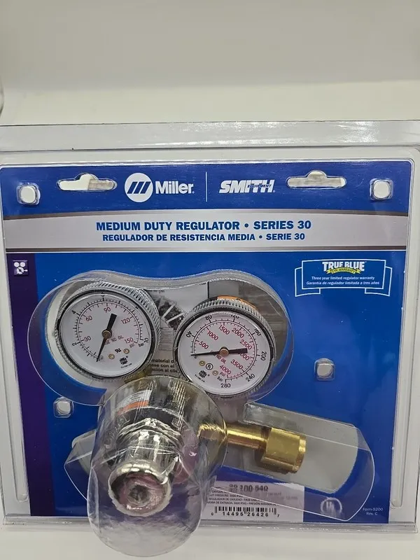 Трубопроводная арматура SMITH EQUIPMENT 30-100-540 MILLER 30 Gas Regulator 5JPH3 — фото лота 1