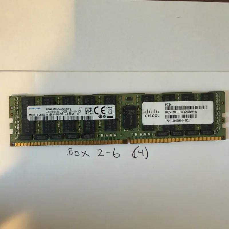 Модуль памяти Cisco UCS-ML-1X324RV-A 32GB DDR4-2400 LRDIMM Hynix HMA84GL7AMR4N-U