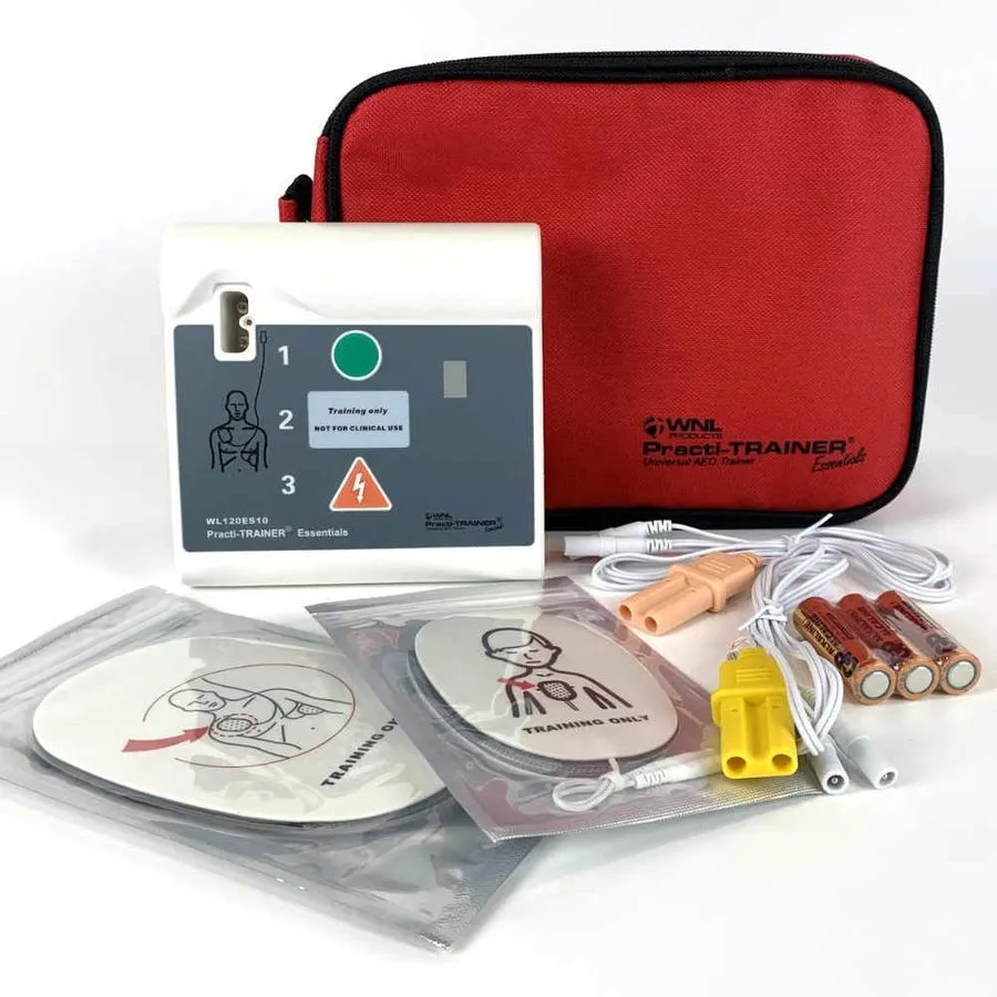 Дефибриллятор WL120ES10 & WLCRM Bundle: AED Defibrillator Practi-Trainer Essenti