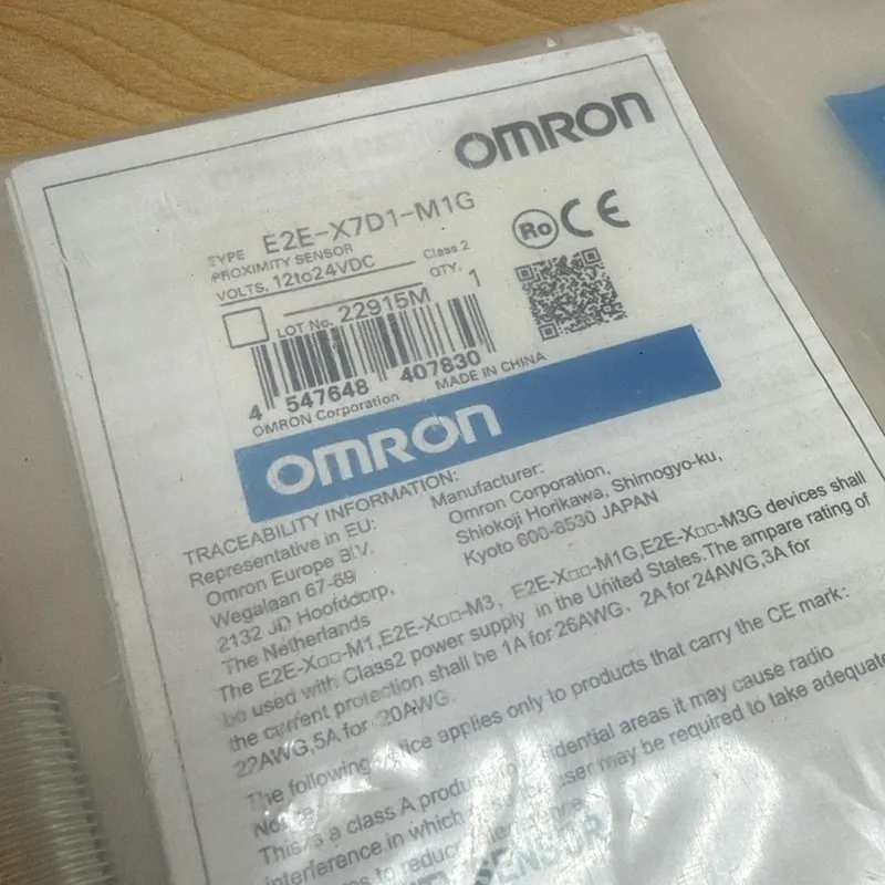 Датчик приближения Omron E2E-X7D1-M1G Proximity Sensor — фото лота 2
