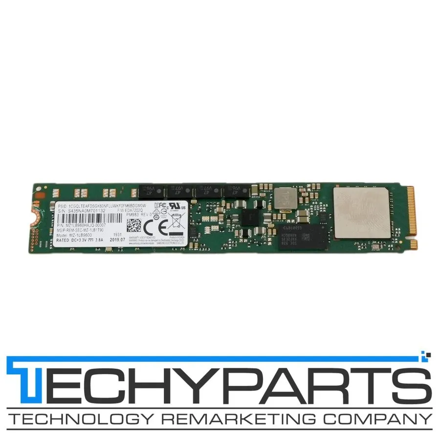 SSD-накопитель Samsung PM983 960GB M.2 22110 NVMe PCIe MZ-1LB9600 MZ1LB960HAJQ-0