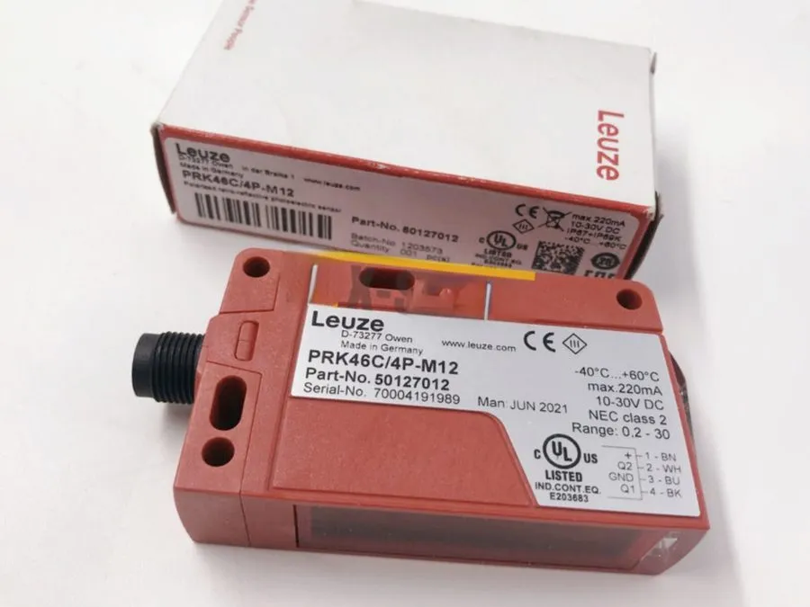 Фотоэлектрический датчик LEUZE PRK46C/4P-M12 Photoelectric Sensor