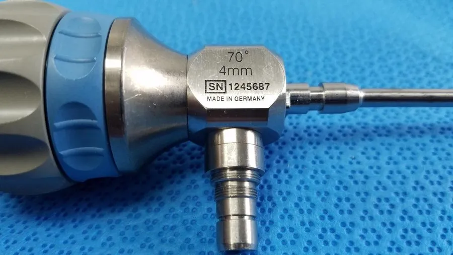 Эндоскоп Stryker Ideal Eyes Arthroscope 4mm 70° 502-304-070 Endoscope SN-1245687 — фото лота 2