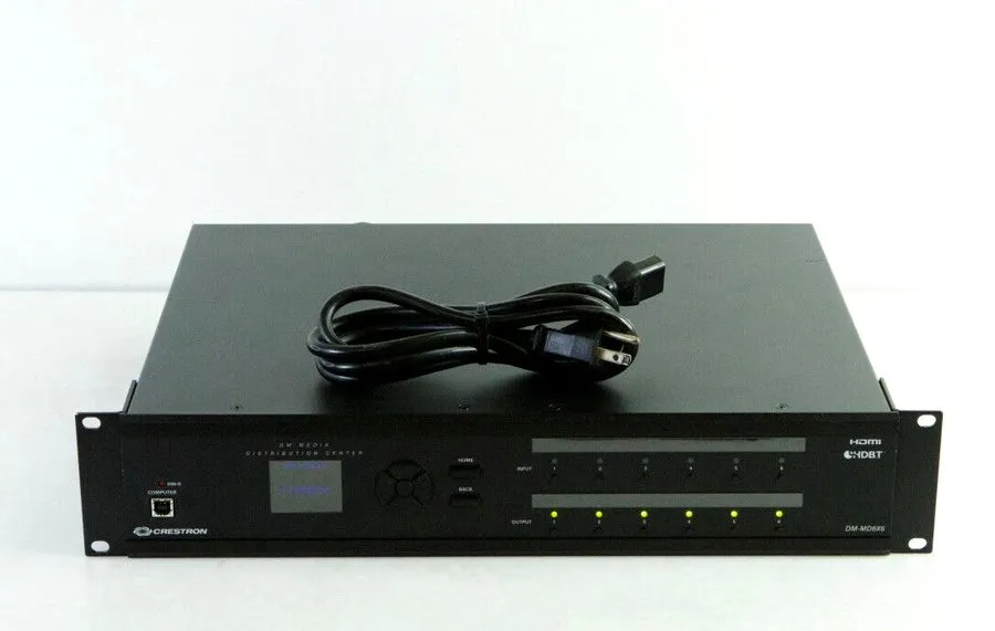 Матричный коммутатор Crestron DM-MD6X6 Digital Media HDMI Matrix Switcher 6x6 m1