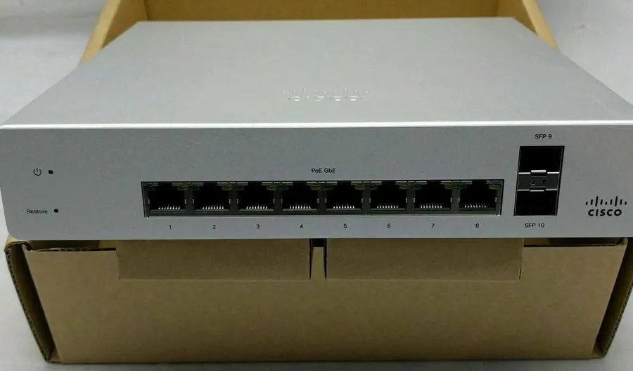 Коммутатор Meraki Cloud Managed MS220 8 Port Gigabit POE Switch