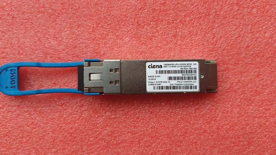 Трансивер CIENA 160-9401-900 006 100G BASE-LR4.4X25G WDM QSFP28 10KM FTLC1154RDP