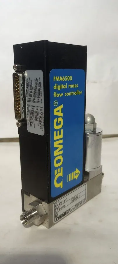 Контроллер Condition OMEGA FMA6518ST Digital Mass Flow Controller N2 0-5L/min — фото лота 1