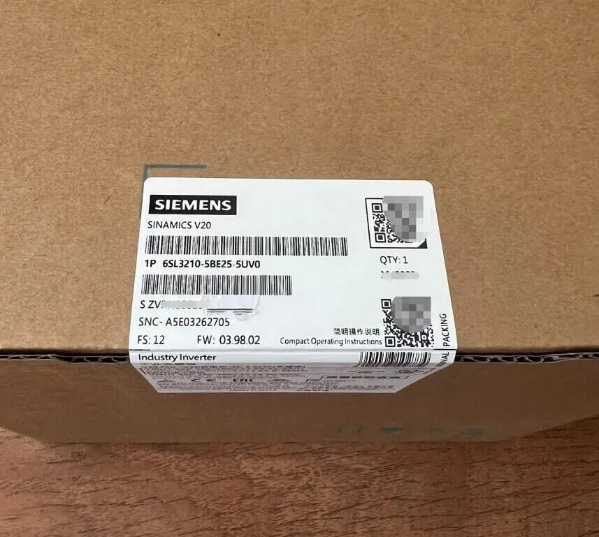Частотный преобразователь 6SL3 210-5BE25-5UV0 SIEMENS SINAMICS Rated Power