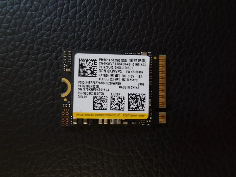 SSD-накопитель Samsung PM9C1a 256GB M.2 2230 NVMe PCIe Gen4x4 SSD