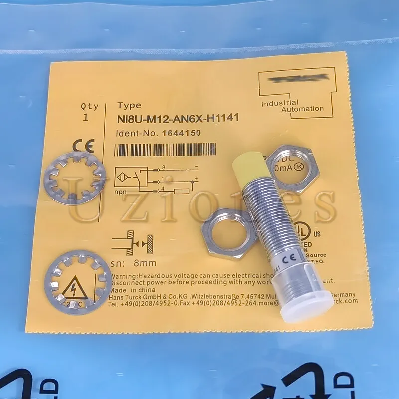 Датчик приближения TURCK Ni8U-M12-AN6X-H1141 PROXIMITY SENSOR 10-30VDC 200mA 8mm