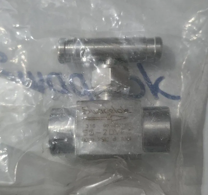 Клапан Swagelok SS-20VF4 Stainless Steel Integral Bonnet Needle Valve FNSP — фото лота 2
