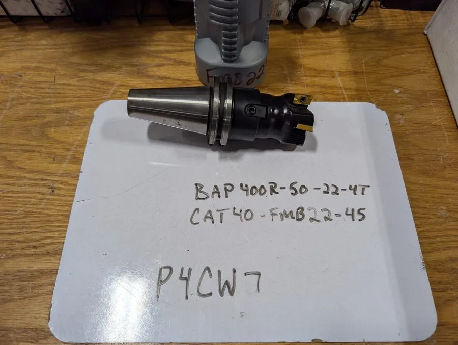 Режущий инструмент BAP400R-50-22-4T & CAT40-FMB22 2” Face Mill Cutter & Holder &