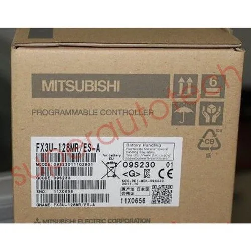 ПЛК Mitsubishi PLC FX3U-128MR/ES-A In Good Condition