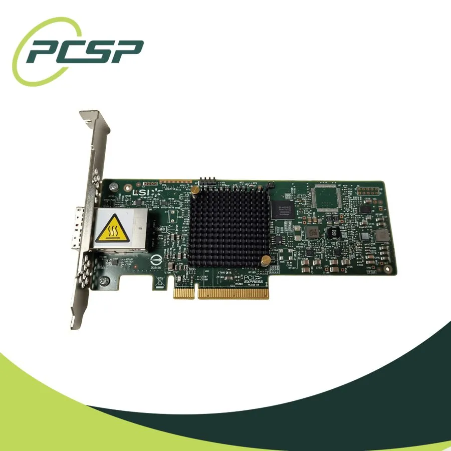 Контроллер Broadcom LSI SAS 9300-8e 12Gb/s 8-Port SFF-8644 PCIe 3.0 IT Mode HBA
