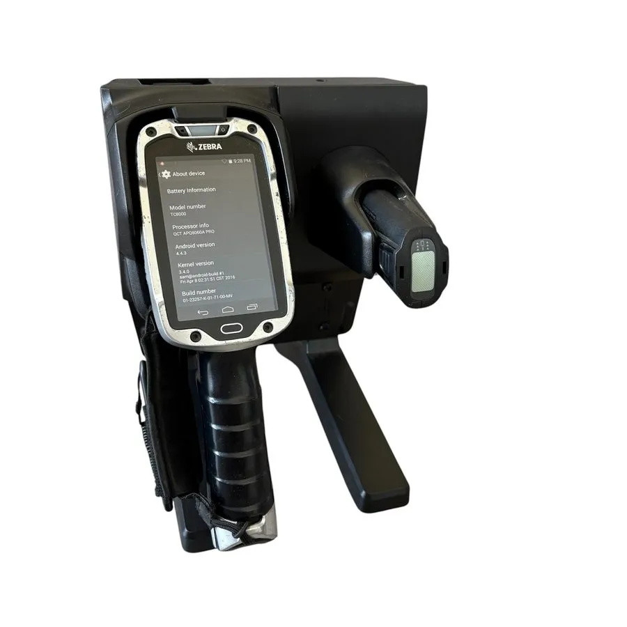 Сканер штрих-кода 4 Zebra TC8000 Mobile Scanners W/ 4-Slot Charger Cradle, 8 Bat