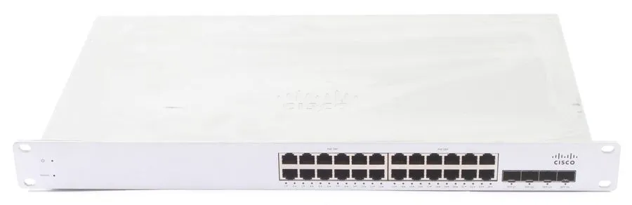 Коммутатор Cisco Meraki MS220-24P-HW 24-Port Gigabit PoE+ Switch 4x SFP 370W