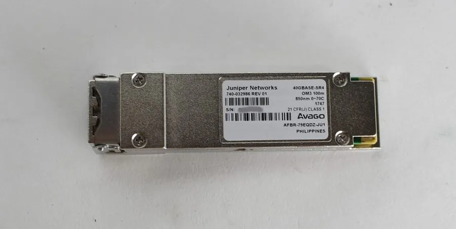 Трансивер Juniper Avago 740-032986 QFX-QSFP-40G-SR4 40G Optical Tranciever AFBR-