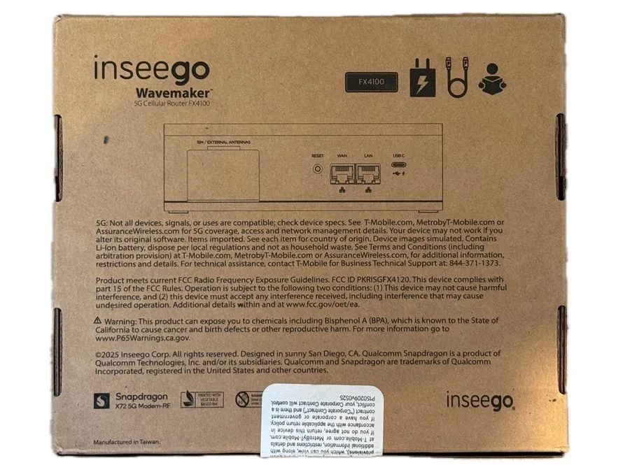 Маршрутизатор Inseego Wavemaker 5G Indoor 5G Cellular Router FX4100 (T-Mobile)