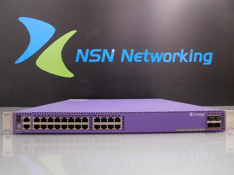 Коммутатор Extreme Networks Summit X450-G2-24P-10GE4 16177 24-Port Gigabit PoE S