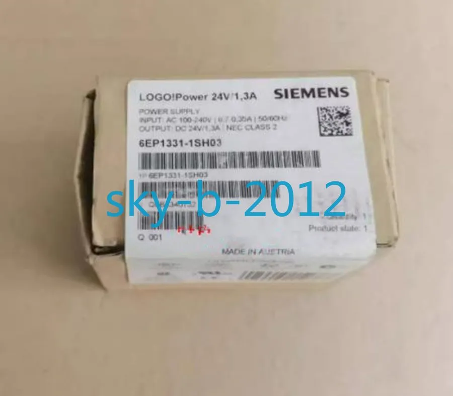Блок питания SIEMENS LOGO!POWER 6EP1331-1SH03 DIN-RAIL MOUNT POWER SUPPLY