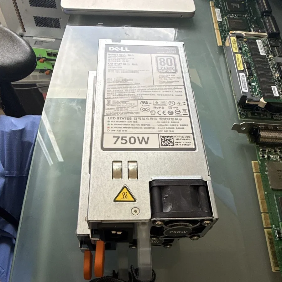 Блок питания Dell 750W Hot-Plug PowerEdge Server Power Supply 80 Plus Platinum 0