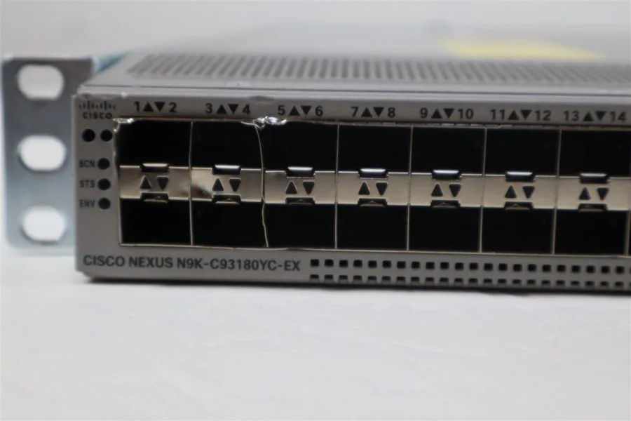Коммутатор Cisco Nexus N9K-C93180YC-EX 48-Port 10/25GbE SFP28 Network Switch