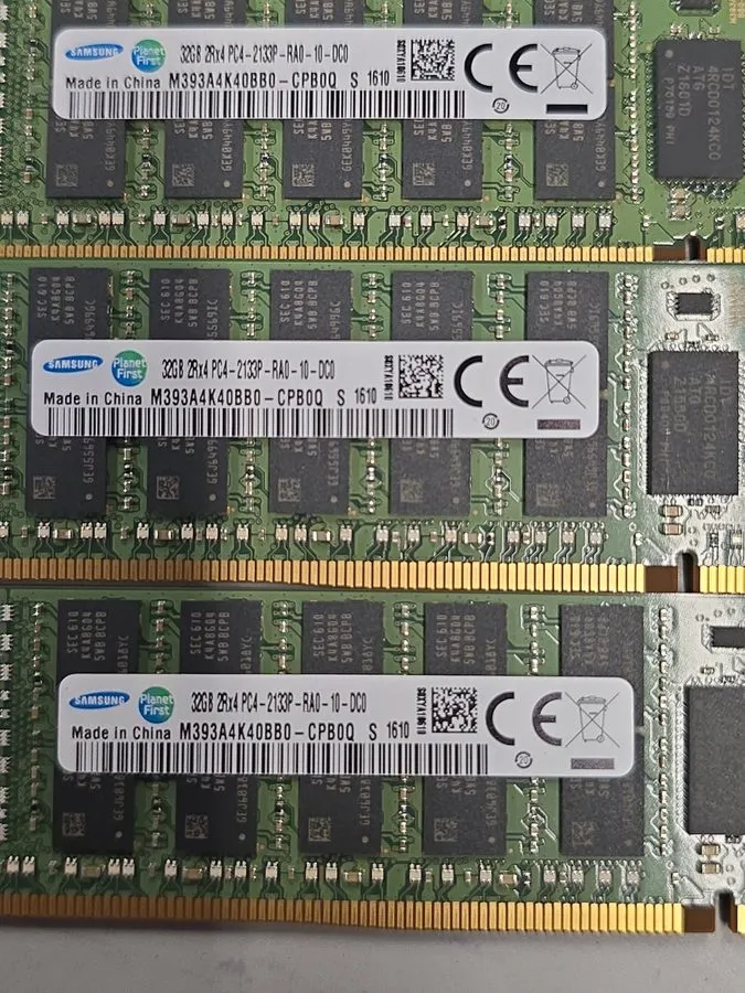 Модуль памяти Samsung Cisco 32GB PC4-213P DDR4 ECC Server Memory RAM — фото лота 1