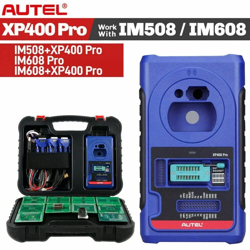 Диагностический сканер Autel MaxiIM IM508S+XP400 Pro IMMO Key Programming Tool D