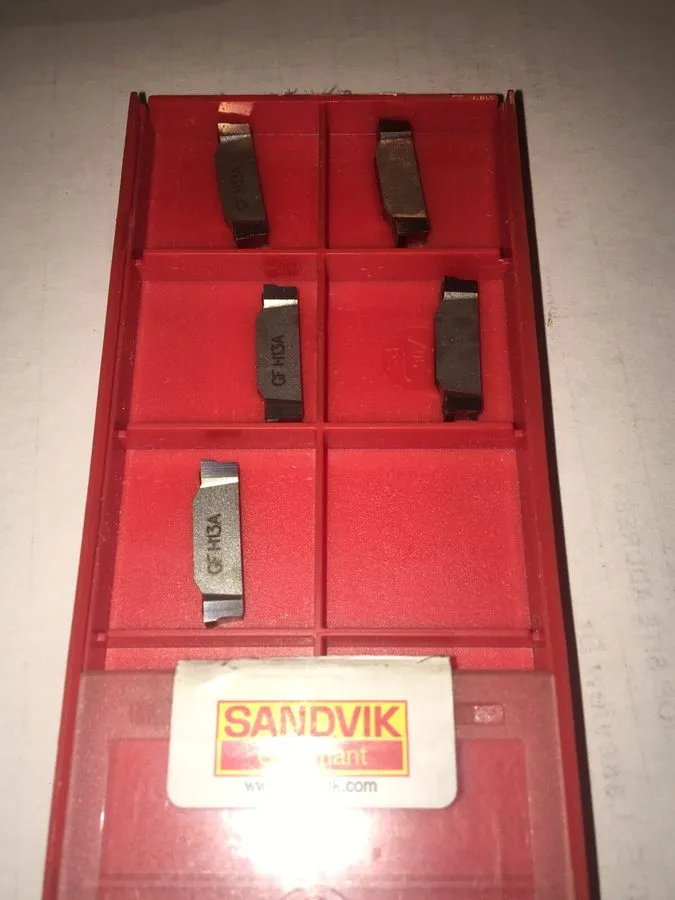 Режущий инструмент SANDVIK COROMANT N123G2 0361 0003 GF 1125 Insert — фото лота 2