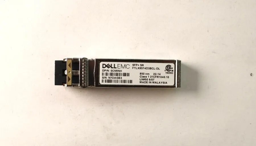 Трансивер Dell EMC 0C5RNH SFP+ 10G SR Transceiver FTLX8574D3BCL-DL 300m LC