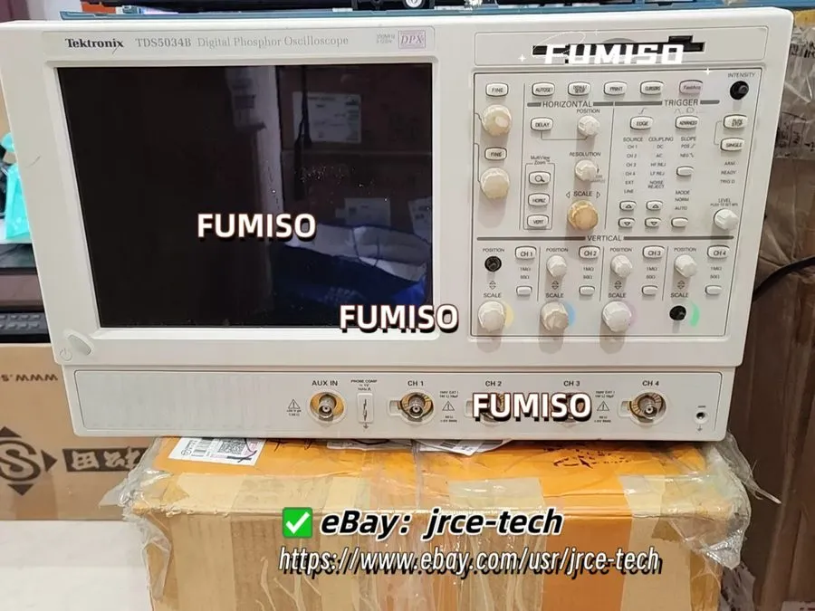 Осциллограф Tektronix TDS5034B Oscilloscope Digital 4ch 350MHz Bandwidth 5GS/s