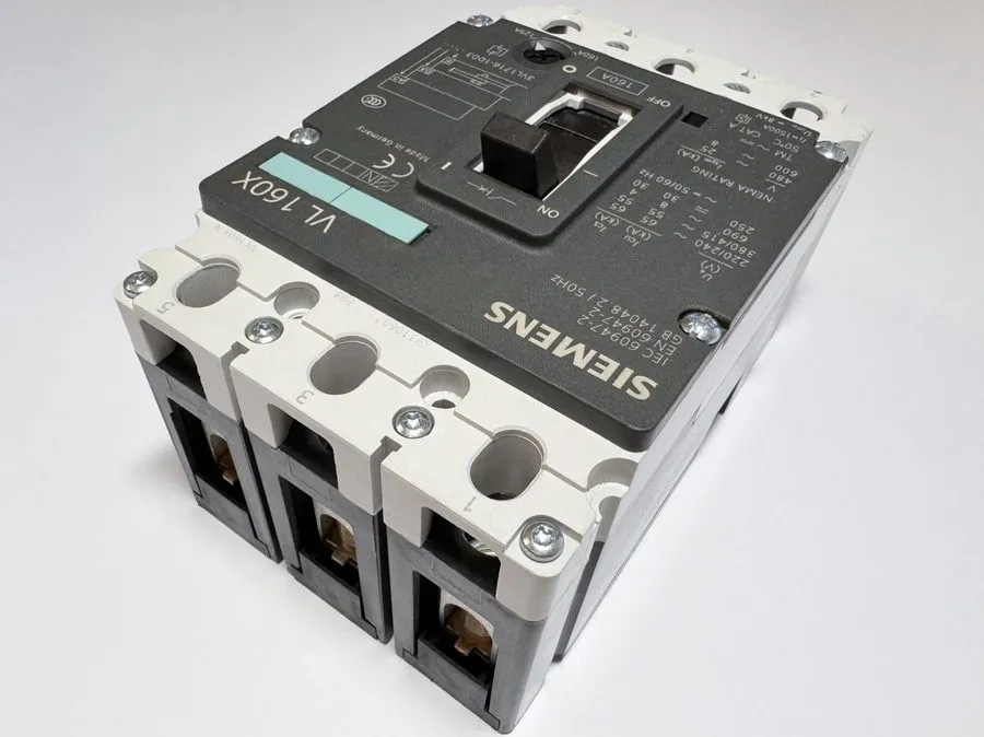 Автоматический выключатель SIEMENS 3VL1716-1DD36-0AA0 VL160X N CIRCUIT BREAKER 1