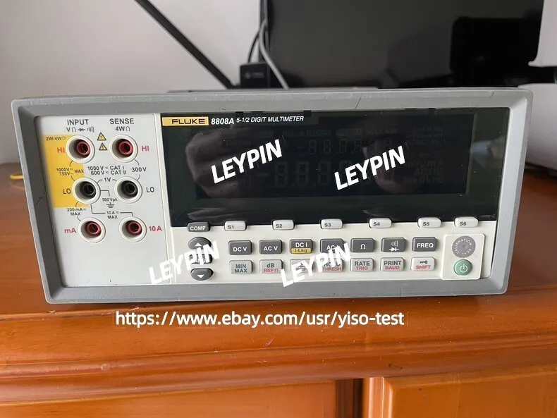 Мультиметр FLUKE 8808A five and a half digit multimeter/xjk