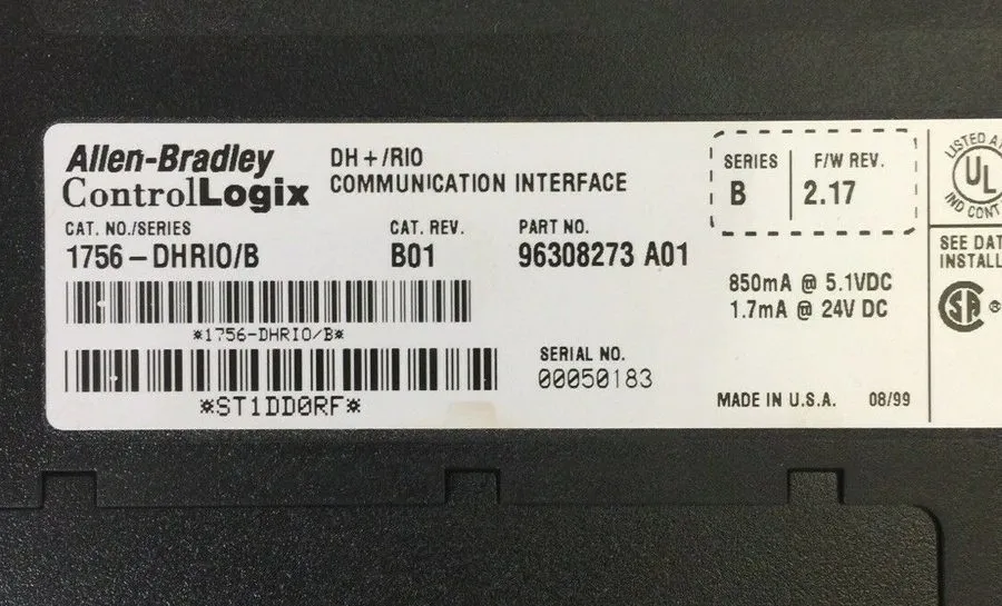 Коммуникационный модуль Allen Bradley 1756-DHRIO /E ControlLogix DH+/RIO Communi