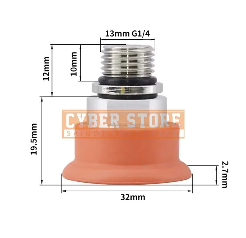 Вакуумная присоска для vacuum suction cup SFF30N-G2M