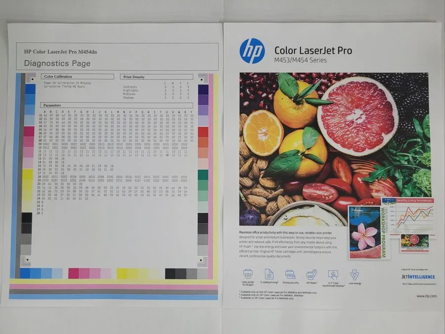 Лазерный принтер HP Color LaserJet Pro M454dn Duplex Network Laser Printer with
