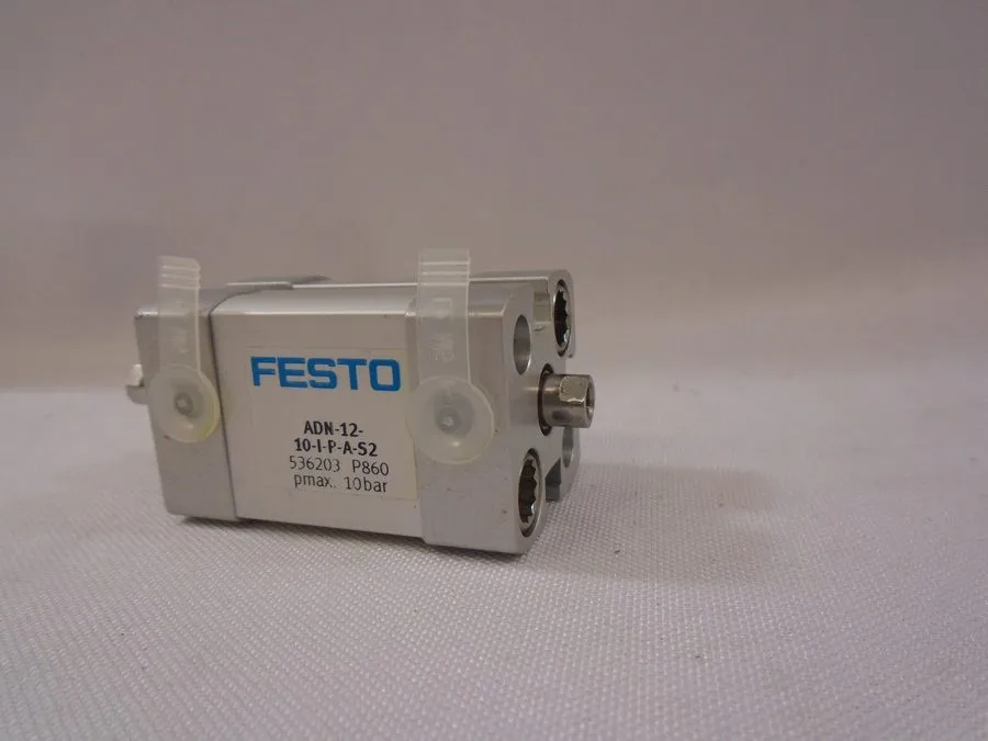 Пневмоцилиндр FESTO ADN-12-10-I-P-A-S2 COMPACT CYLINDER 10 BAR MAX