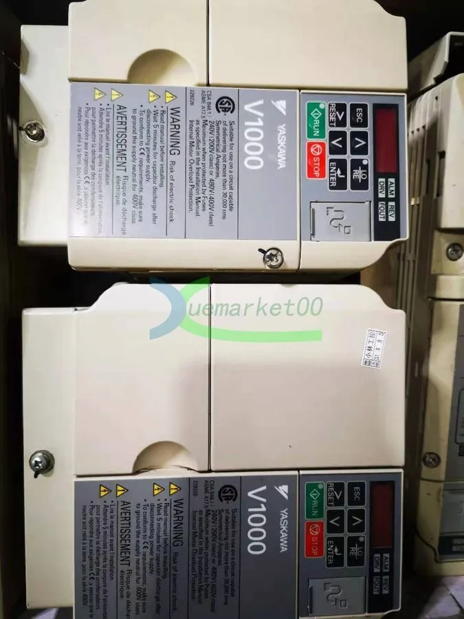 Частотный преобразователь Yaskawa CIMR-VU4A0011FAA, V1000 7.5HP 3-Phase 380-480V