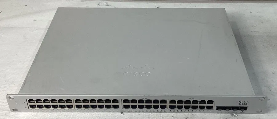 Коммутатор Cisco Meraki MS225-48LP 48-Port Gigabit PoE+ Switch 4x SFP+ 370W Uncl