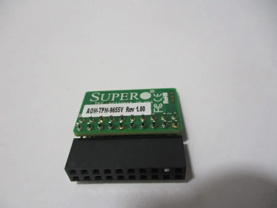 Модуль TPM Supermicro Vertical TPM 1.2 Security Module w/ Infineon 9655 AOM-TPM-