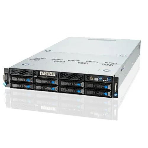 Сервер ASUS ESC4000-E10 2U 4 GPU SERVER 8X3.5"Support 2xLGA4189 CPU, 4 dual slot