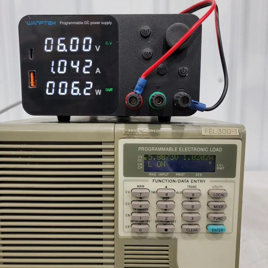 Электронная нагрузка AMREL FEL300-1 Programmable DC Electronic Load, 10v 200a 30 — фото лота 1