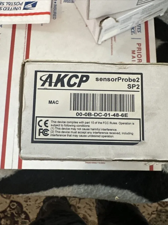 Датчик AKCP SensorProbe2 detector monitor / Power Cord
