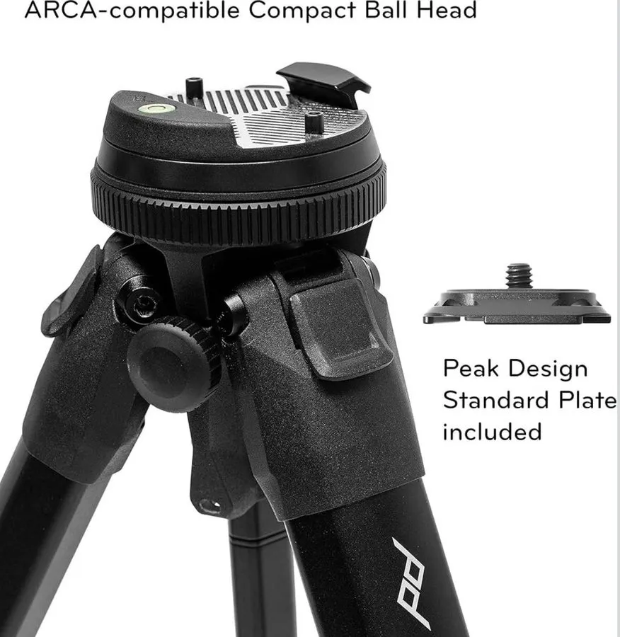 Оборудование видеонаблюдения Peak Design TT-CB-5-150-CF-1 Carbon Fiber Tripod, B — фото лота 1
